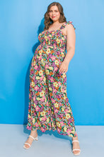 Load image into Gallery viewer, MOLINETTO FLORAL WOVEN JUMPSUIT