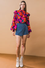 Load image into Gallery viewer, POSH POSITION DENIM SKORT