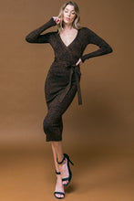 Load image into Gallery viewer, FOREVER IMPRESSED SWEATER MIDI DRESS