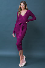 Load image into Gallery viewer, FOREVER IMPRESSED SWEATER MIDI DRESS