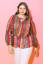 Load image into Gallery viewer, THRILLED FOR THIS WOVEN TOP