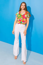 Load image into Gallery viewer, SWEET DREAMS FLORAL WOVEN TOP
