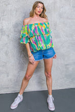 Load image into Gallery viewer, MAGNOLIA SANTA CATERINA WOVEN TOP