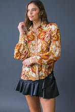 Load image into Gallery viewer, ON MY SIDE BROWN WOVEN TOP