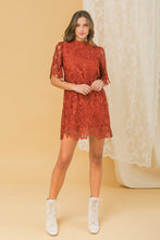 Load image into Gallery viewer, MOMENTS LIKE THIS RED MINI DRESS