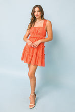 Load image into Gallery viewer, OCEANA WOVEN MINI DRESS