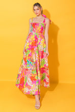 Load image into Gallery viewer, FORGET YOUR TROUBLES POPLIN MAXI DRESS