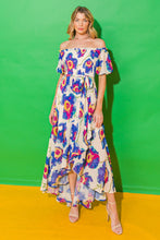 Load image into Gallery viewer, PEACEFUL AND PRETTY WOVEN MIDI DRESS
