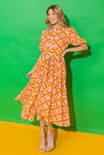Load image into Gallery viewer, EXPRESS YOURSELF WOVEN MIDI DRESS
