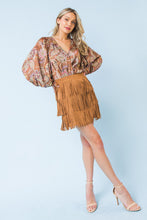 Load image into Gallery viewer, SHE DESERVES A CROWN MINI SKIRT