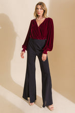Load image into Gallery viewer, LIKE NO OTHER VELVET BODYSUIT