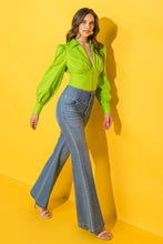 Load image into Gallery viewer, HOW I FEEL POPLIN TOP
