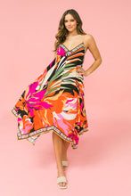 Load image into Gallery viewer, SIMPLE MELODY FLORAL HANKY DRESS