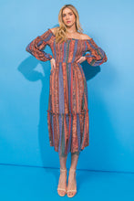 Load image into Gallery viewer, AMERICAS SWEETHEART MIDI DRESS