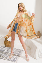 Load image into Gallery viewer, LOVE IN YOUR LIFE KIMONO MIDI COVER UP