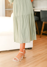 Load image into Gallery viewer, Flora Smocked Midi Dress