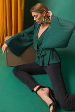 Load image into Gallery viewer, HELLO SWEETHEART PLEATED TOP