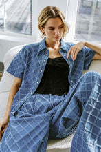 Load image into Gallery viewer, IT'S A SECRET DENIM TOP