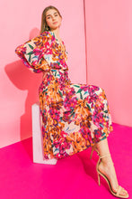 Load image into Gallery viewer, YOU MAKE ME FEEL WOVEN MIDI DRESS