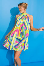 Load image into Gallery viewer, FOREVER UNIQUE WOVEN MINI DRESS
