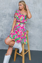 Load image into Gallery viewer, LAST NIGHT WOVEN MINI DRESS