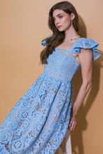 Load image into Gallery viewer, STILL THINKING LACE MIDI DRESS