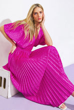 Load image into Gallery viewer, COWGIRL REPEAT SATIN MIDI DRESS