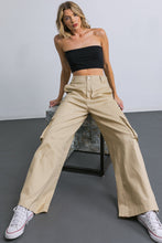 Load image into Gallery viewer, ADORABLE POSH WOVEN CARGO PANTS