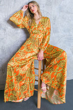 Load image into Gallery viewer, BLUSHING WITH BRILLIANCE SATIN JUMPSUIT