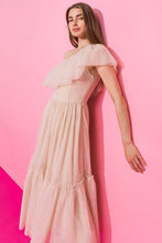 Load image into Gallery viewer, SUNSHINE GIRL MESH MIDI DRESS
