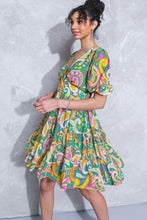 Load image into Gallery viewer, ALLURING CHARM WOVEN MINI DRESS