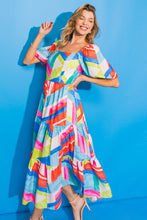 Load image into Gallery viewer, FULL OF GRACE WOVEN MIDI DRESS