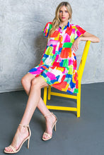 Load image into Gallery viewer, TEMPTING ME PRINT MINI DRESS