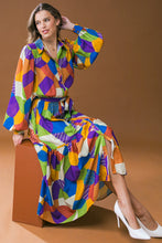 Load image into Gallery viewer, REMARKABLE FLAIR WOVEN MIDI DRESS