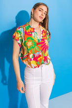 Load image into Gallery viewer, SWEET DREAMS FLORAL WOVEN TOP