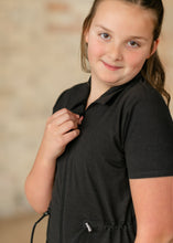 Load image into Gallery viewer, Girl's Scout Zip Front Midi Dress