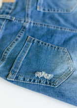 Load image into Gallery viewer, Hadley High Rise Denim Midi Skirt