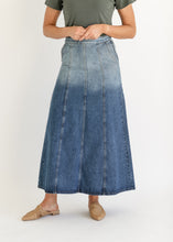 Load image into Gallery viewer, Holly Paneled Denim Maxi Skirt - FINAL SALE