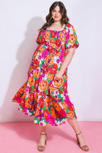 Load image into Gallery viewer, EVERYONE'S DESIRE WOVEN MIDI DRESS