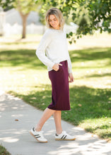 Load image into Gallery viewer, Jordan Knit Midi Skirt