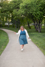 Load image into Gallery viewer, Kate Cap Sleeve Midi Dress