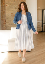 Load image into Gallery viewer, Laken Striped Midi Dress