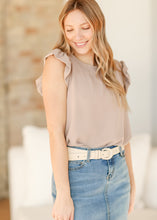 Load image into Gallery viewer, Leanne Ruffle Cap Sleeve Top