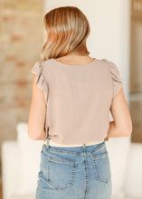 Load image into Gallery viewer, Leanne Ruffle Cap Sleeve Top