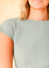 Load image into Gallery viewer, Lily Gauze Belted Midi Dress