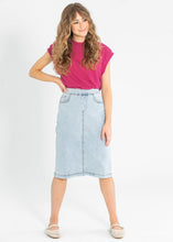 Load image into Gallery viewer, Nadine Mock Neck Cap Sleeve Top