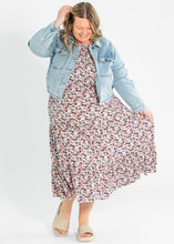 Load image into Gallery viewer, Penelope Floral Midi Dress