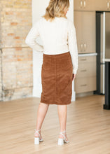 Load image into Gallery viewer, Remi Corduroy Midi Skirt - FINAL SALE