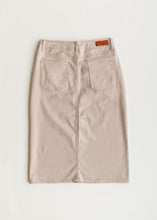 Load image into Gallery viewer, Remi Lilac Denim Midi Skirt