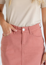 Load image into Gallery viewer, Remi Denim Midi Skirt